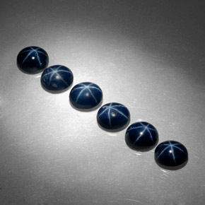 Achetez naturel ct bleue saphir étoilé gems, coupe ovale, en provenance thaïlande chez gemselect. en stock, livraison internationale!