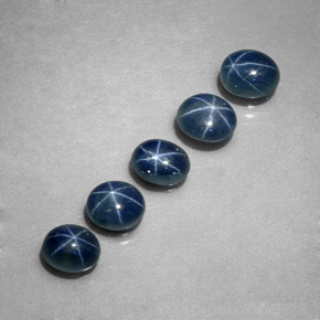 Achetez naturel ct bleue saphir étoilé gems, coupe ovale, en provenance thaïlande chez gemselect. en stock, livraison internationale!