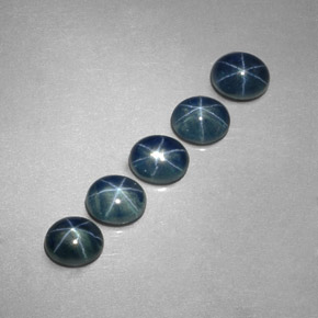 Achetez naturel ct bleue saphir étoilé gems, coupe ovale, en provenance thaïlande chez gemselect. en stock, livraison internationale!