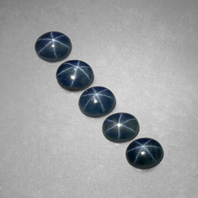 Achetez naturel ct bleue saphir étoilé gems, coupe ovale, en provenance thaïlande chez gemselect. en stock, livraison internationale!