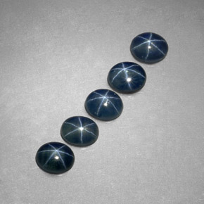 Achetez naturel ct bleue saphir étoilé gems, coupe ovale, en provenance thaïlande chez gemselect. en stock, livraison internationale!
