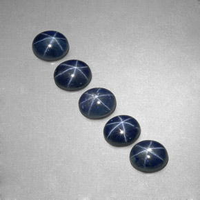 Achetez naturel ct bleue saphir étoilé gems, coupe ovale, en provenance thaïlande chez gemselect. en stock, livraison internationale!
