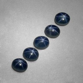 Achetez naturel ct bleue saphir étoilé gems, coupe ovale, en provenance thaïlande chez gemselect. en stock, livraison internationale!