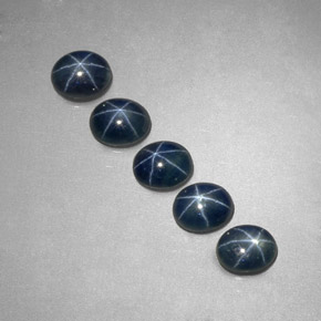 Achetez naturel ct bleue saphir étoilé gems, coupe ovale, en provenance thaïlande chez gemselect. en stock, livraison internationale!
