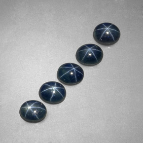 Achetez naturel ct bleue saphir étoilé gems, coupe ovale, en provenance thaïlande chez gemselect. en stock, livraison internationale!