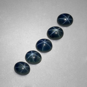 Achetez naturel ct bleue saphir étoilé gems, coupe ovale, en provenance thaïlande chez gemselect. en stock, livraison internationale!