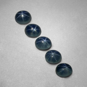 Achetez naturel ct bleue saphir étoilé gems, coupe ovale, en provenance thaïlande chez gemselect. en stock, livraison internationale!