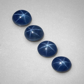 Achetez naturel ct bleue saphir étoilé gems, transparent, en provenance thaïlande chez gemselect. en stock, livraison internationale!