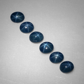 Achetez naturel ct bleue saphir étoilé gems, transparent, en provenance thaïlande chez gemselect. en stock, livraison internationale!