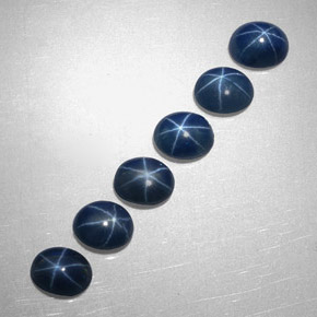 Achetez naturel ct bleue saphir étoilé gems, transparent, en provenance thaïlande chez gemselect. en stock, livraison internationale!
