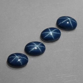 Achetez naturel ct bleue saphir étoilé gems, coupe ovale, en provenance thaïlande chez gemselect. en stock, livraison internationale!