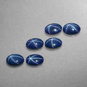 Achetez naturel ct Bleu Saphir Étoilé gems, Coupe ovale, En provenance Thaïlande chez GemSelect. En stock, livraison internationale!