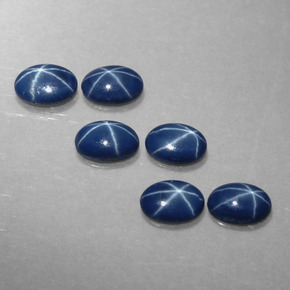 Achetez naturel ct bleue saphir étoilé gems, coupe ovale, en provenance thaïlande chez gemselect. en stock, livraison internationale!