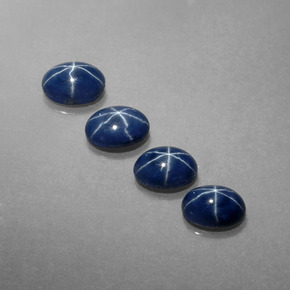 Achetez naturel ct bleue saphir étoilé gems, coupe ovale, en provenance thaïlande chez gemselect. en stock, livraison internationale!