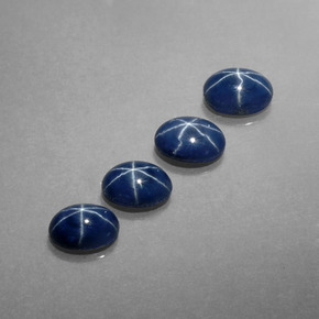 Achetez naturel ct bleue saphir étoilé gems, coupe ovale, en provenance thaïlande chez gemselect. en stock, livraison internationale!