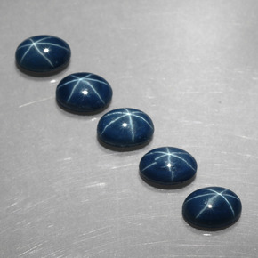 Achetez naturel ct bleue saphir étoilé gems, coupe ovale, en provenance thaïlande chez gemselect. en stock, livraison internationale!