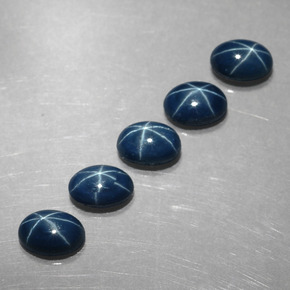 Achetez naturel ct bleue saphir étoilé gems, coupe ovale, en provenance thaïlande chez gemselect. en stock, livraison internationale!