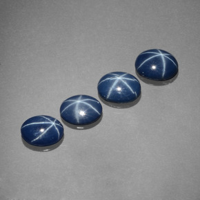 Achetez naturel ct bleue saphir étoilé gems, coupe ovale, en provenance thaïlande chez gemselect. en stock, livraison internationale!
