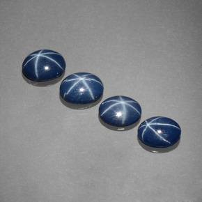 Achetez naturel ct bleue saphir étoilé gems, coupe ovale, en provenance thaïlande chez gemselect. en stock, livraison internationale!