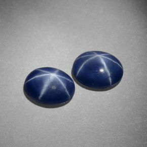 Achetez naturel ct bleue saphir étoilé gems, coupe ovale, en provenance thaïlande chez gemselect. en stock, livraison internationale!