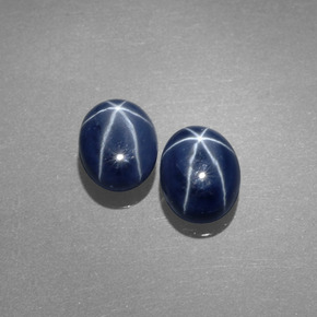 Achetez naturel ct bleue saphir étoilé gems, coupe ovale, en provenance thaïlande chez gemselect. en stock, livraison internationale!