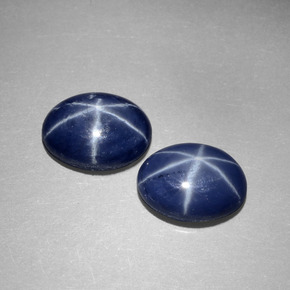 Achetez naturel ct bleue saphir étoilé gems, coupe ovale, en provenance thaïlande chez gemselect. en stock, livraison internationale!