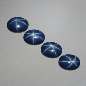 Achetez naturel ct bleue saphir étoilé gems, coupe ovale, en provenance thaïlande chez gemselect. en stock, livraison internationale!