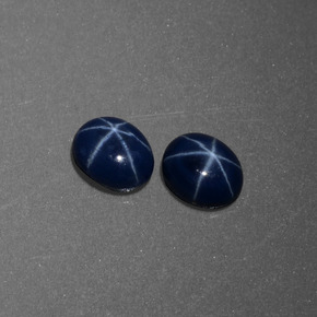Achetez naturel ct bleue saphir étoilé gems, coupe ovale, en provenance madagascar chez gemselect. en stock, livraison internationale!