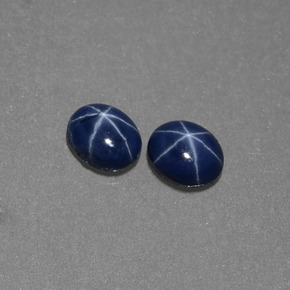 Achetez naturel ct bleue saphir étoilé gems, coupe ovale, en provenance madagascar chez gemselect. en stock, livraison internationale!