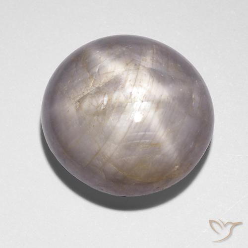 Saphir étoilé Gris naturelle Tour, 9.28 ct, Opaque