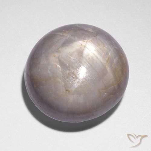 Saphir étoilé Gris naturelle Tour, 9.28 ct, Opaque