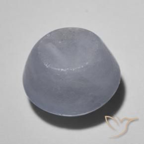 Saphir étoilé Gris bleuâtre naturelle ovale, 7.06 ct, Opaque