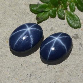 Achetez naturel 1,88ct bleue saphir étoilé gems, coupe ovale, en provenance madagascar chez gemselect. en stock, livraison internationale!