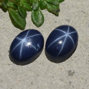 Achetez naturel 2,13ct bleue saphir étoilé gems, coupe ovale, en provenance madagascar chez gemselect. en stock, livraison internationale!