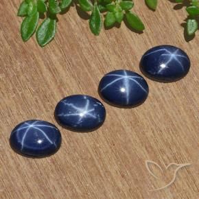 Shop natural 4.68ct Bleu crépuscule Saphir étoilé gems, ovale, from Thaïlande at GemSelect. In stock, global shipping!