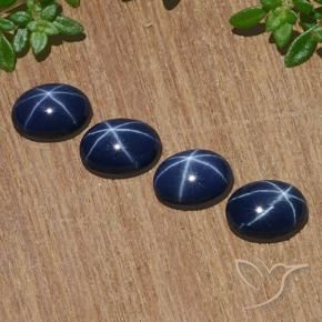 Shop natural 4.52ct Bleu crépuscule Saphir étoilé gems, ovale, from Thaïlande at GemSelect. In stock, global shipping!