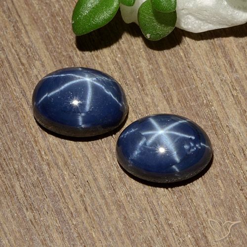 Achetez naturel 2,81ct bleue saphir étoilé gems, coupe ovale, en provenance thaïlande chez gemselect. en stock, livraison internationale!