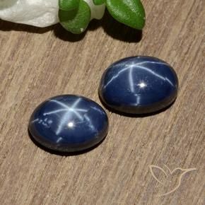 Achetez naturel 2,81ct bleue saphir étoilé gems, coupe ovale, en provenance thaïlande chez gemselect. en stock, livraison internationale!