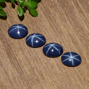 Achetez naturel 3,54ct bleue saphir étoilé gems, coupe ovale, en provenance thaïlande chez gemselect. en stock, livraison internationale!