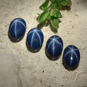 Shop natural 2.84ct Bleu marine profond Saphir étoilé gems, ovale, from Thaïlande at GemSelect. In stock, global shipping!