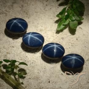 Shop natural 5.89ct Bleu marine profond Saphir étoilé gems, ovale, from Thaïlande at GemSelect. In stock, global shipping!
