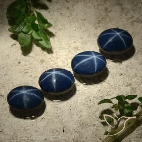 Shop natural 5.89ct Bleu marine profond Saphir étoilé gems, ovale, from Thaïlande at GemSelect. In stock, global shipping!