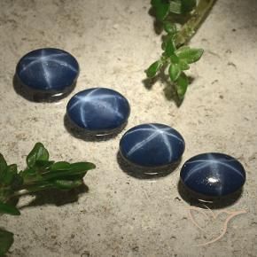 Shop natural 2.89ct Bleu foncé Saphir étoilé gems, ovale, from Thaïlande at GemSelect. In stock, global shipping!