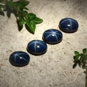 Shop natural 5.48ct Bleu marine profond Saphir étoilé gems, ovale, from Thaïlande at GemSelect. In stock, global shipping!
