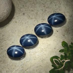 Shop natural 4.05ct Bleu marine profond Saphir étoilé gems, ovale, from Thaïlande at GemSelect. In stock, global shipping!