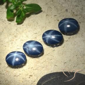 Shop natural 2.54ct Bleu foncé Saphir étoilé gems, ovale, from Thaïlande at GemSelect. In stock, global shipping!