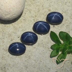 Shop natural 4.00ct Bleu foncé Saphir étoilé gems, ovale, from Thaïlande at GemSelect. In stock, global shipping!