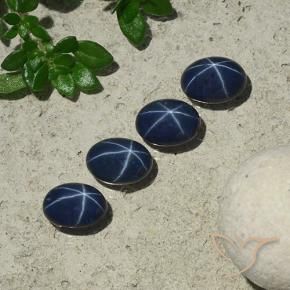 Shop natural 4.57ct Bleu foncé Saphir étoilé gems, ovale, from Thaïlande at GemSelect. In stock, global shipping!