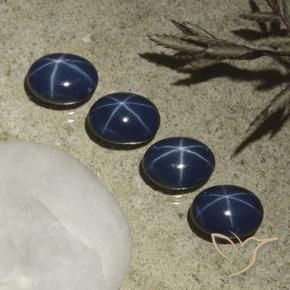Shop natural 5.26ct Bleu foncé Saphir étoilé gems, ovale, from Thaïlande at GemSelect. In stock, global shipping!