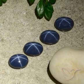 Shop natural 3.43ct Bleu foncé Saphir étoilé gems, ovale, from Thaïlande at GemSelect. In stock, global shipping!
